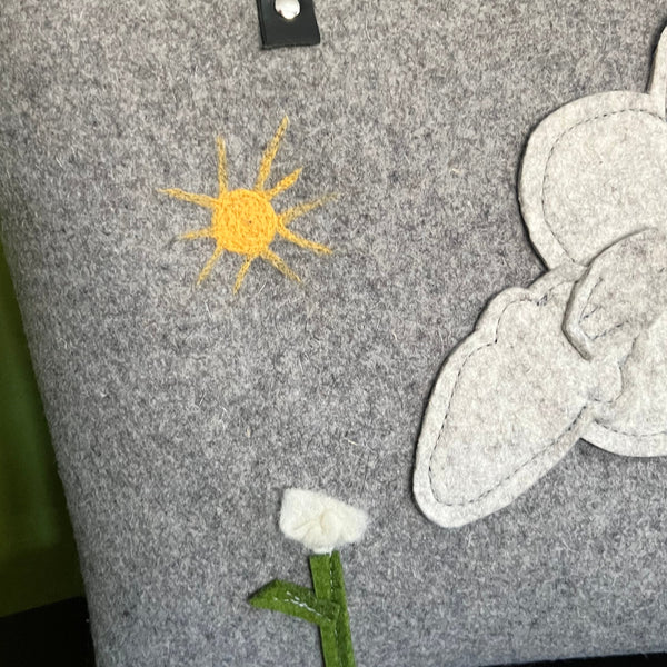 *SHEEP Flower Tote