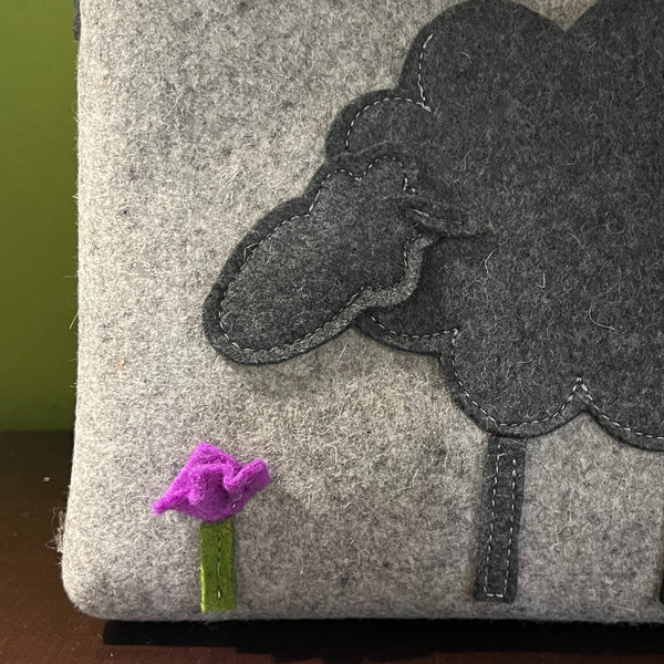 *SHEEP Flower CROSS BODY