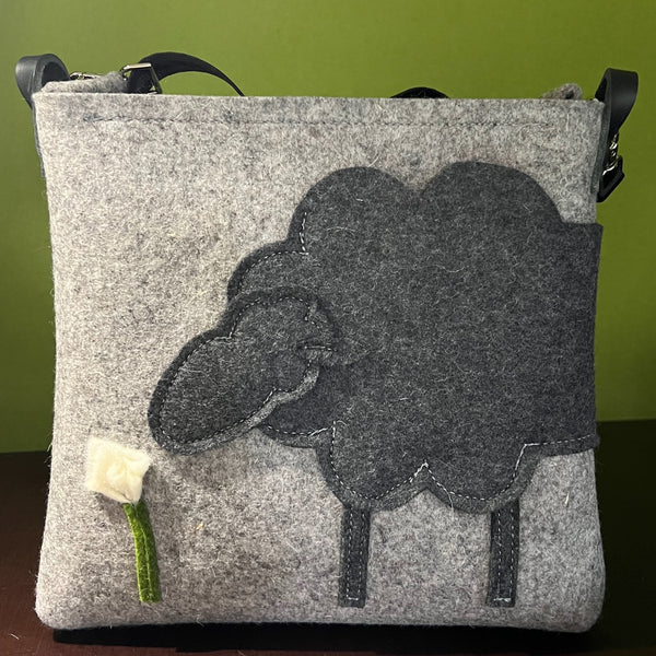 *SHEEP Flower CROSS BODY