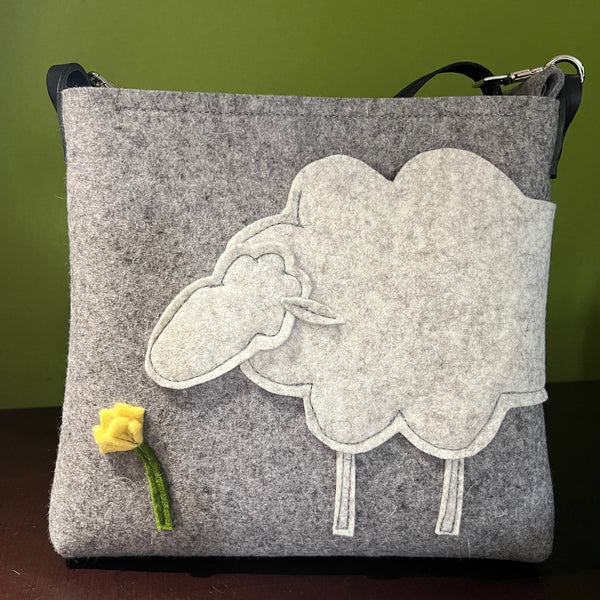 *SHEEP Flower CROSS BODY