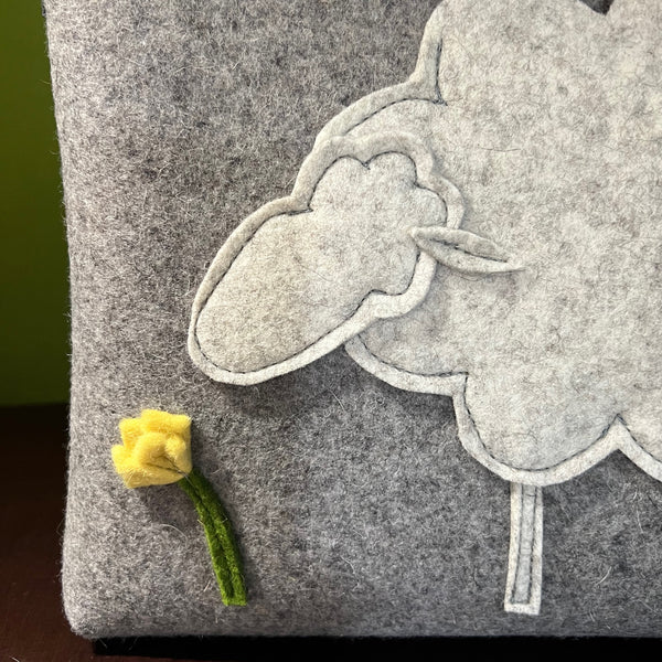 *SHEEP Flower CROSS BODY