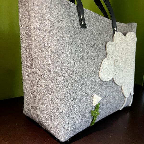 *SHEEP Flower Tote