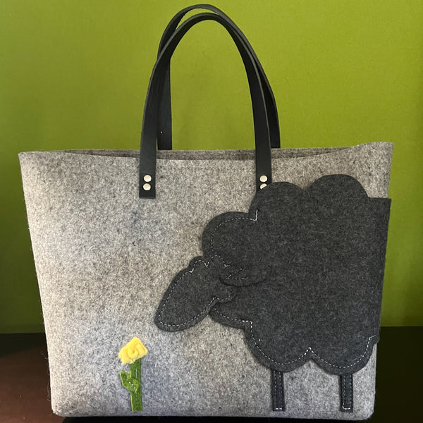 *SHEEP Flower Tote