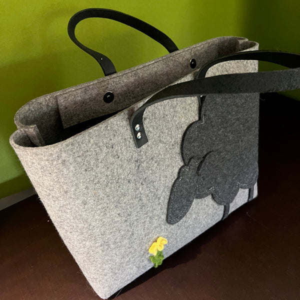 *SHEEP Flower Tote
