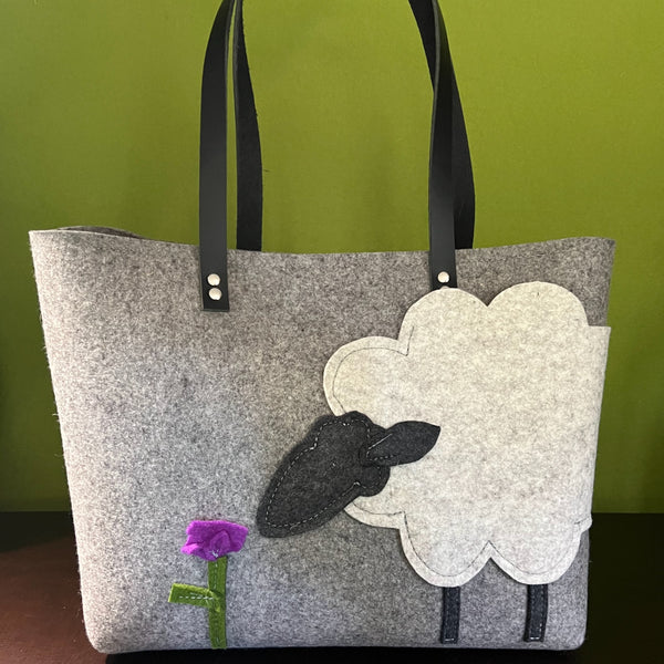 *SHEEP Flower Tote