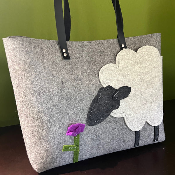 *SHEEP Flower Tote