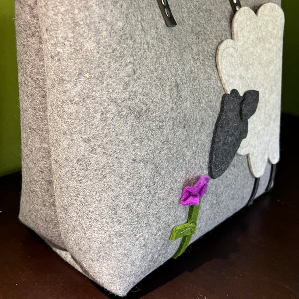 *SHEEP Flower Tote