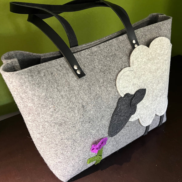 *SHEEP Flower Tote