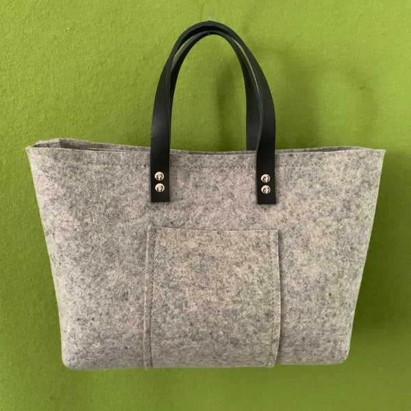 Martha Bag: Handmade Felt Bag