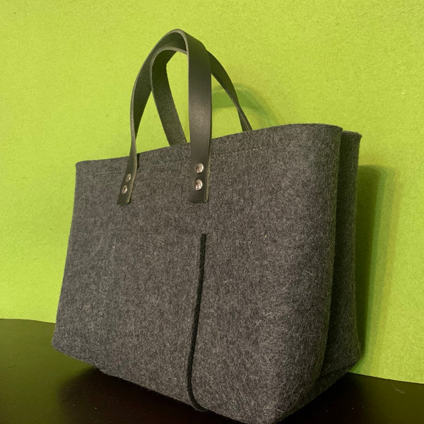 Martha Bag: Handmade Felt Bag