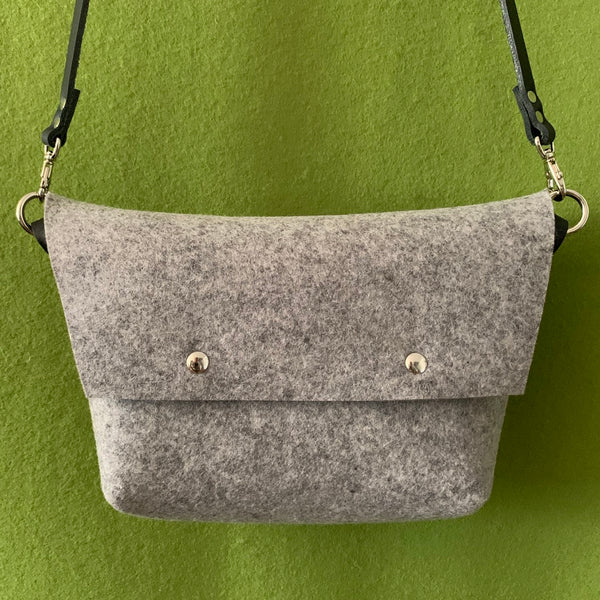 Small Purse: Felt Crossbody Bag