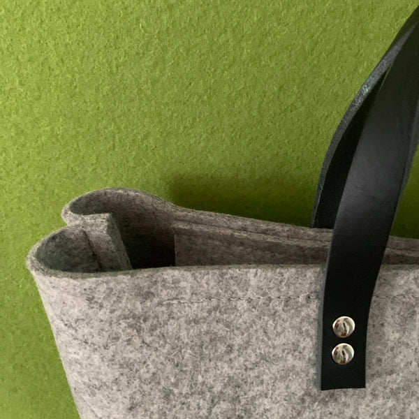 Martha Bag: Handmade Felt Bag