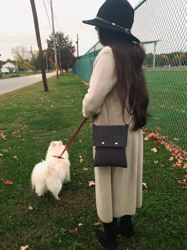 Kiki Bag : Crossbody Handmade Felt Purse