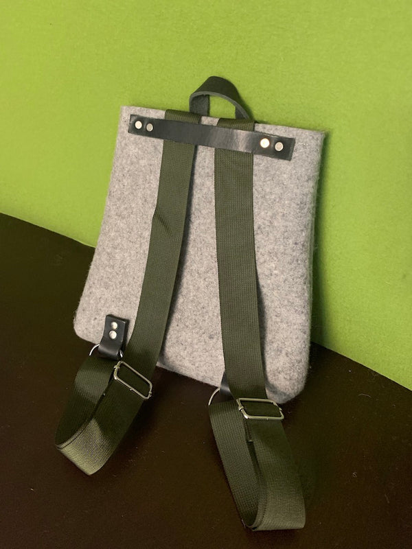 New Backpack: Tiny or Small Felt Backpacks
