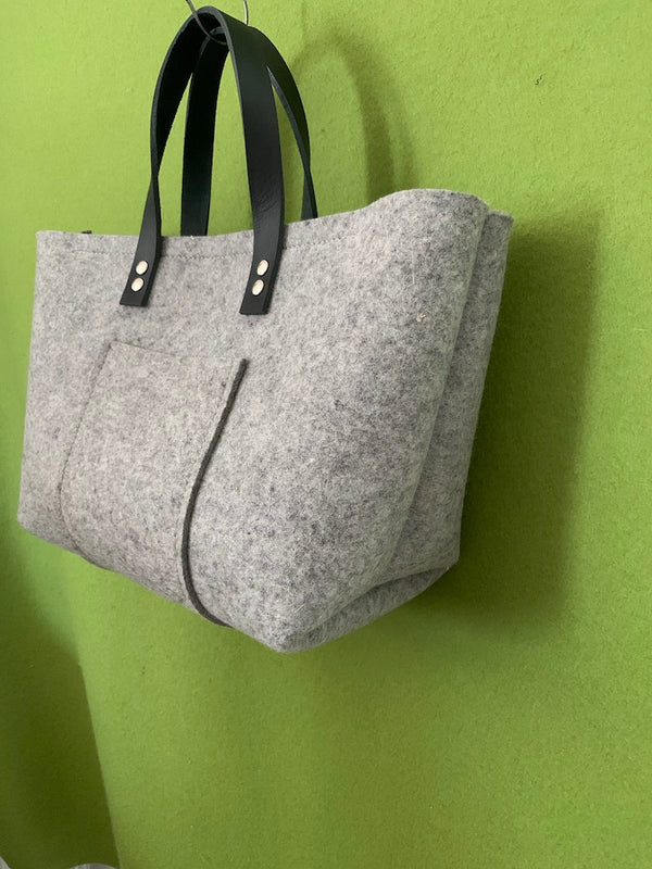 Martha Bag: Handmade Felt Bag