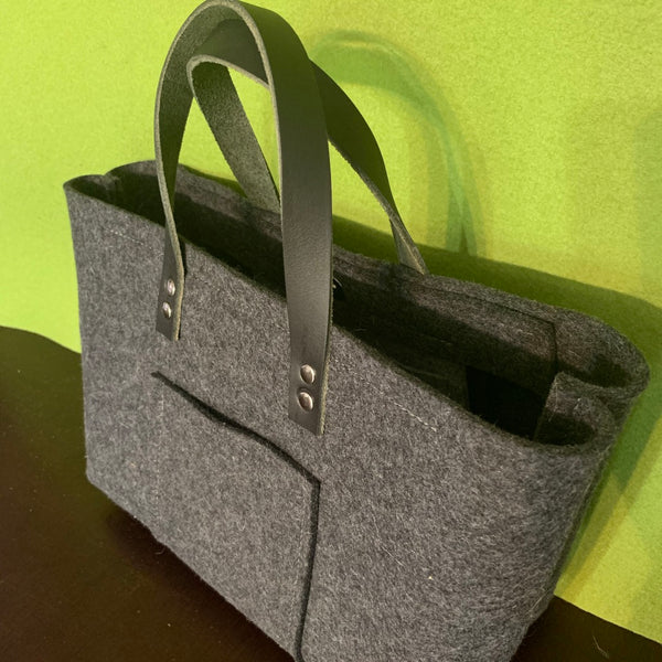 Martha Bag: Handmade Felt Bag