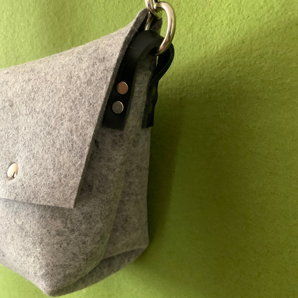 Small Purse: Felt Crossbody Bag